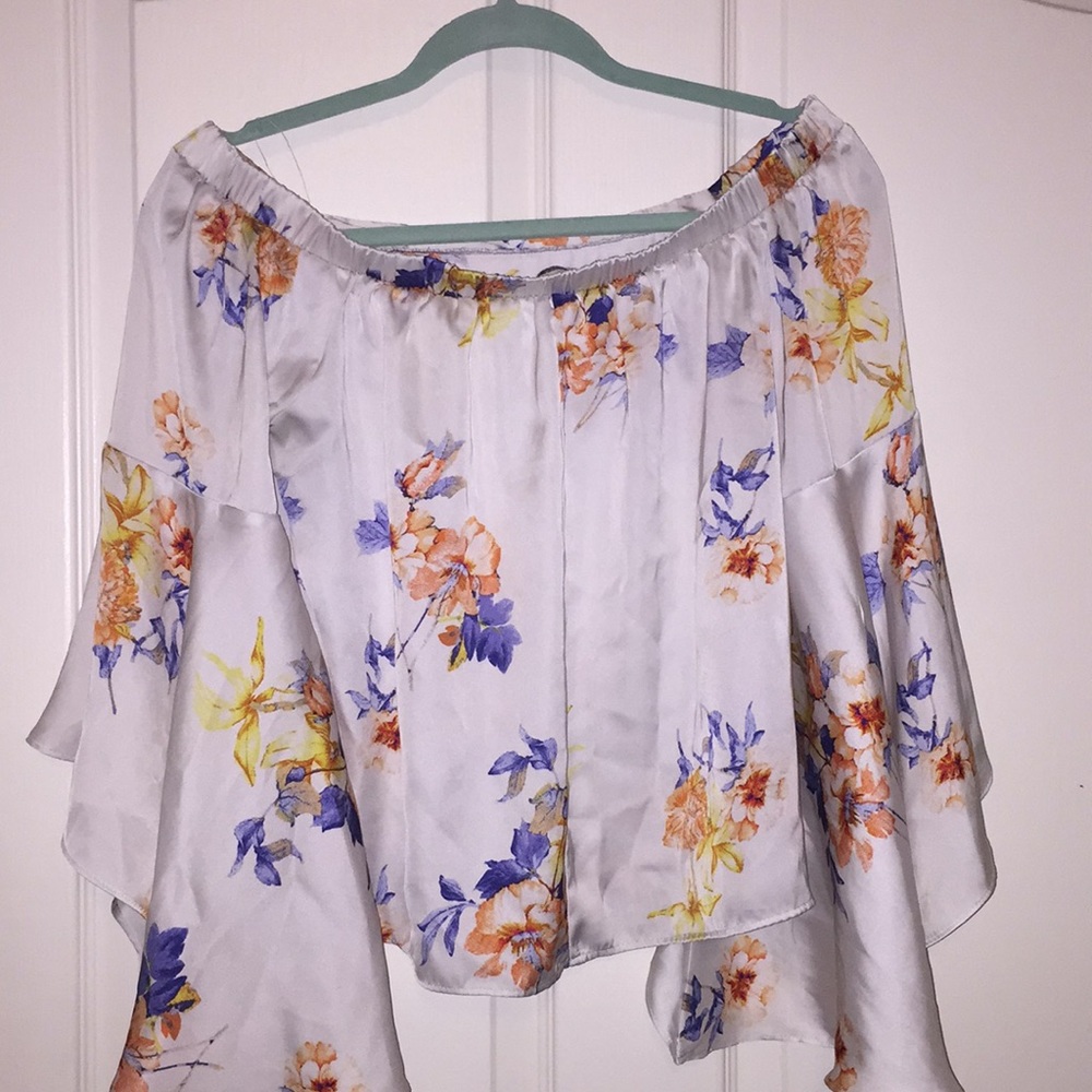 White Flower Shirt